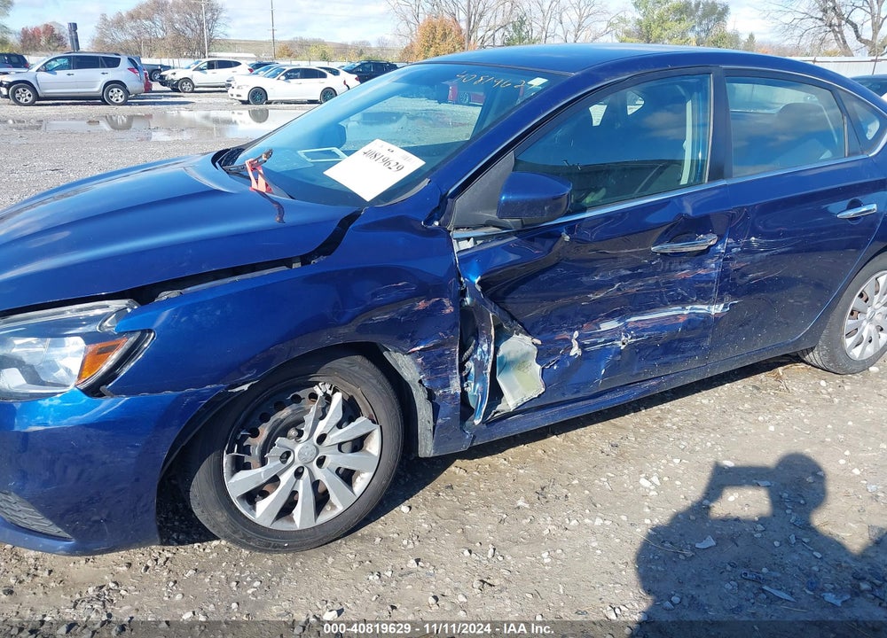 2019 NISSAN SENTRA S VIN: 3N1AB7AP6KY229507