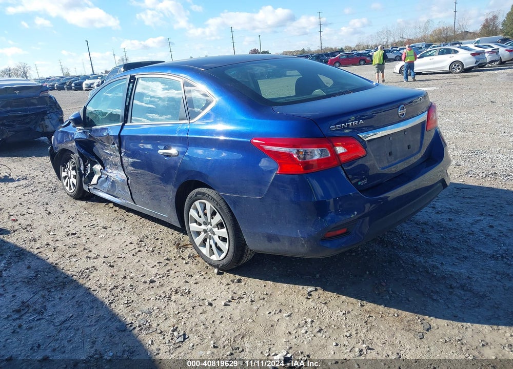 2019 NISSAN SENTRA S VIN: 3N1AB7AP6KY229507