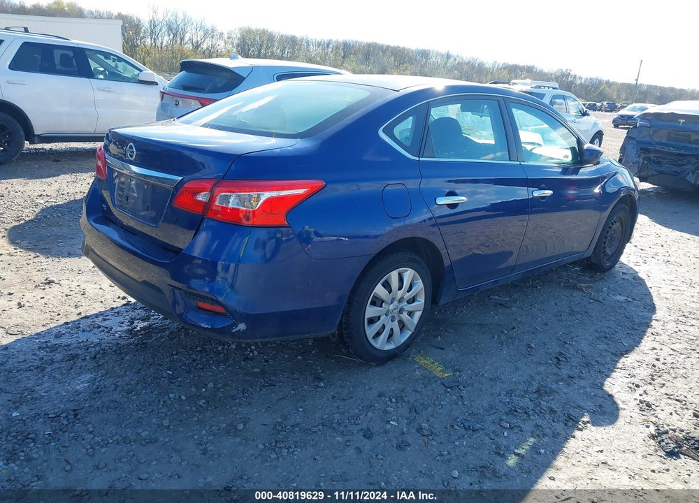 2019 NISSAN SENTRA S VIN: 3N1AB7AP6KY229507