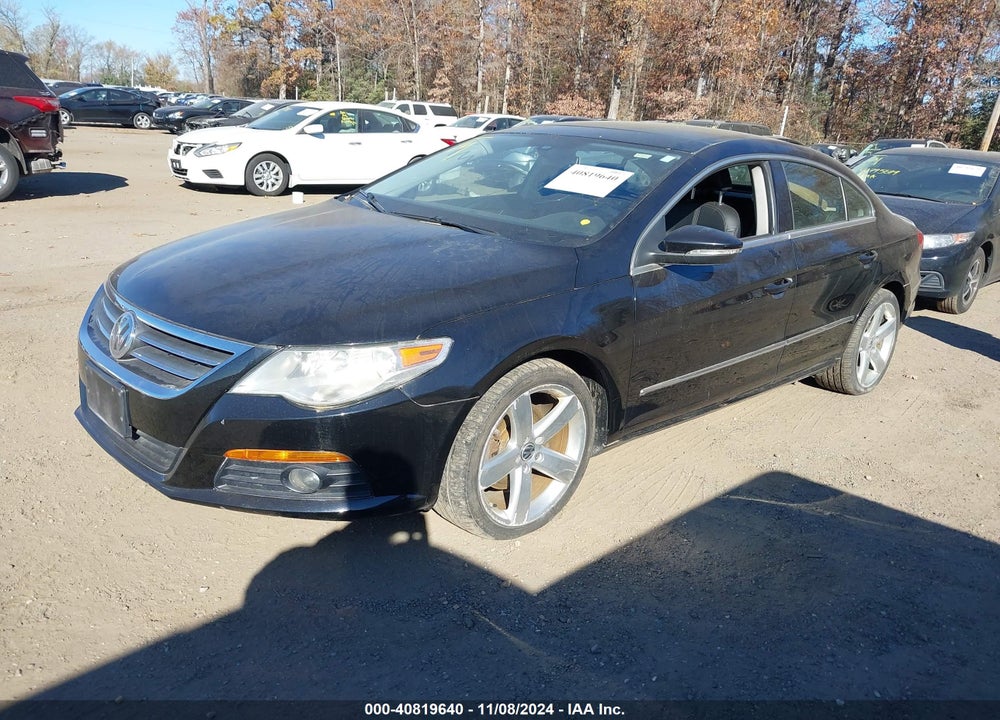 2012 VOLKSWAGEN CC LUX PLUS VIN: WVWHP7AN9CE531271