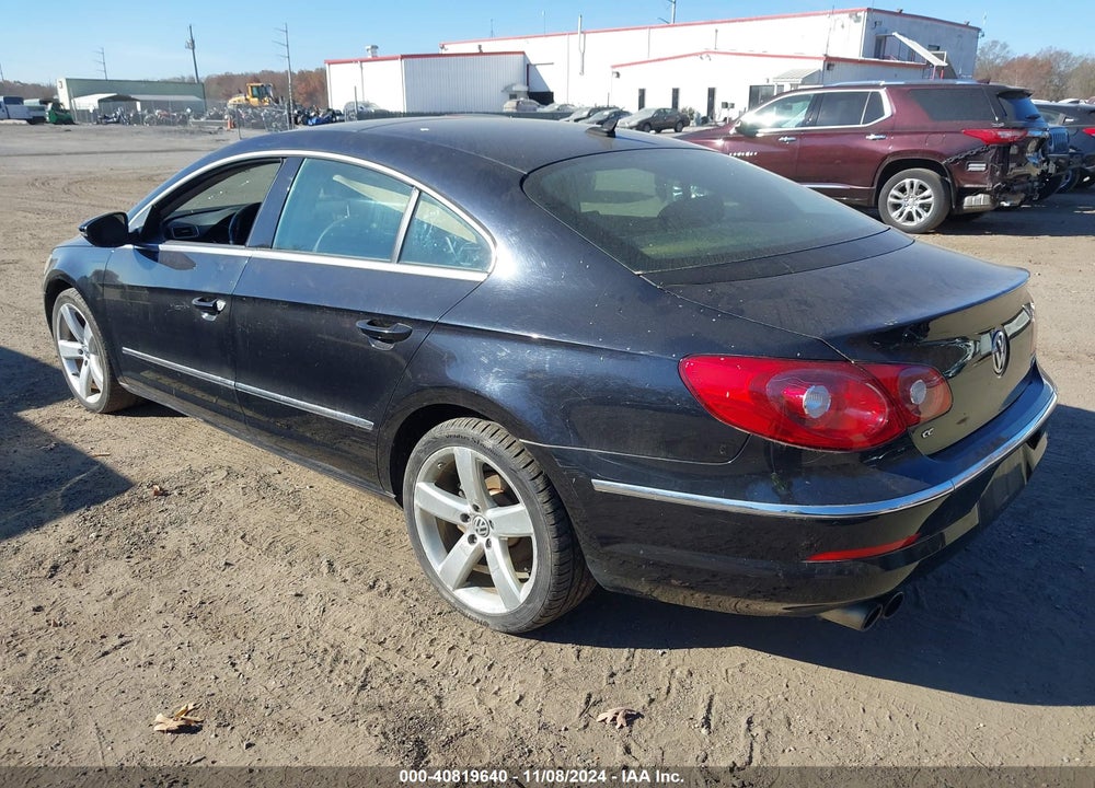 2012 VOLKSWAGEN CC LUX PLUS VIN: WVWHP7AN9CE531271