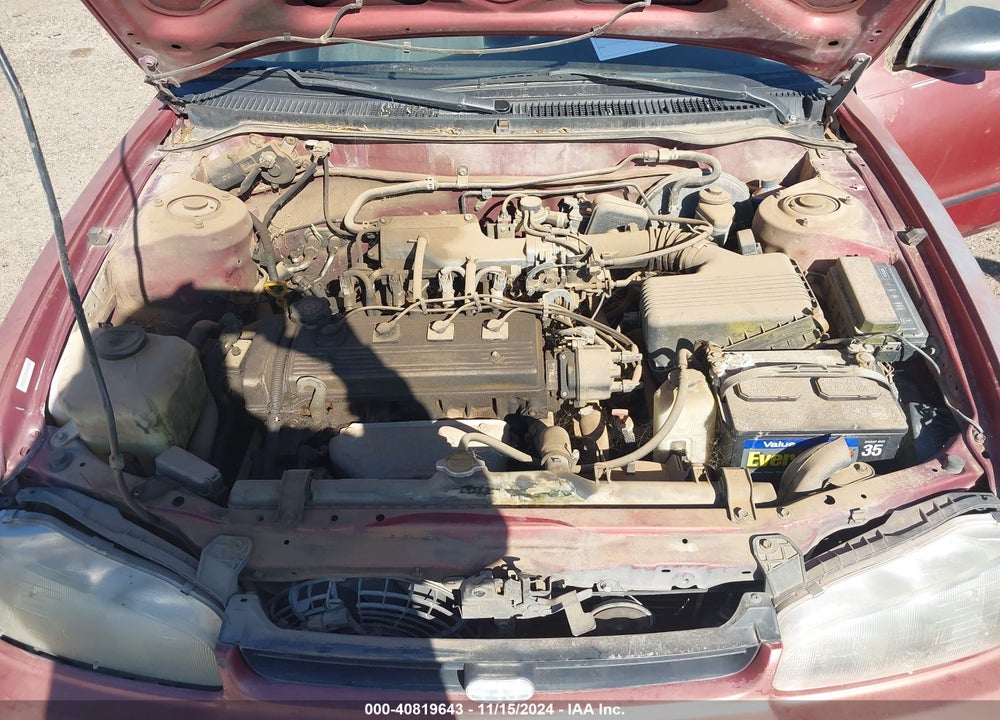 1997 GEO PRIZM VIN: 1Y1SK5262VZ430385