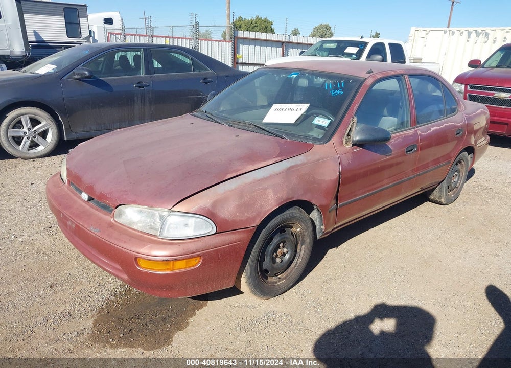 1997 GEO PRIZM VIN: 1Y1SK5262VZ430385