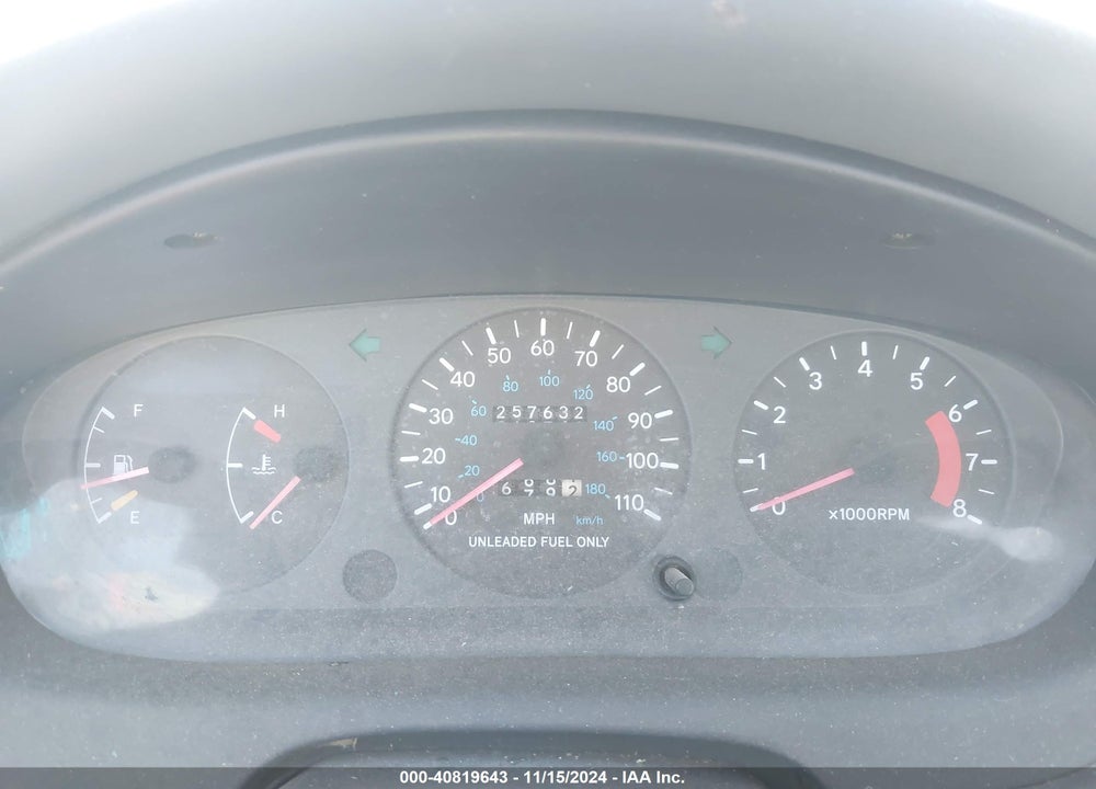 1997 GEO PRIZM VIN: 1Y1SK5262VZ430385
