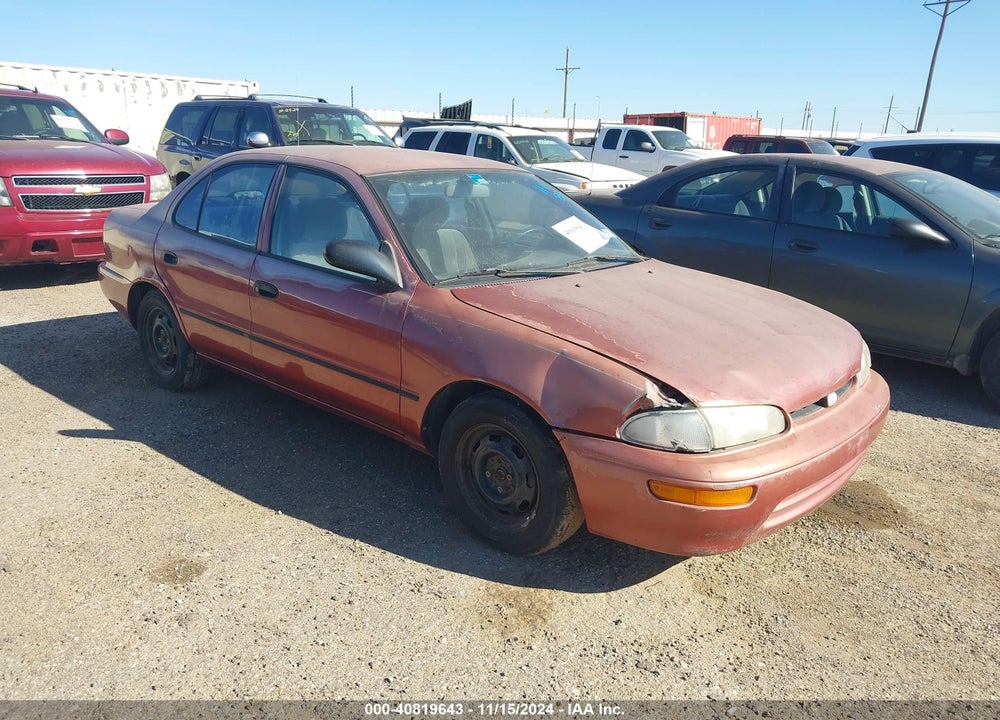 1997 GEO PRIZM VIN: 1Y1SK5262VZ430385