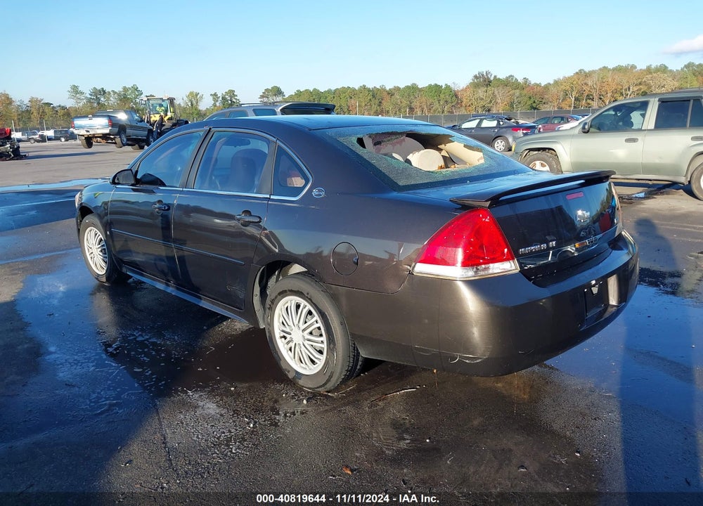2009 CHEVROLET IMPALA LT VIN: 2G1WT57K791156259