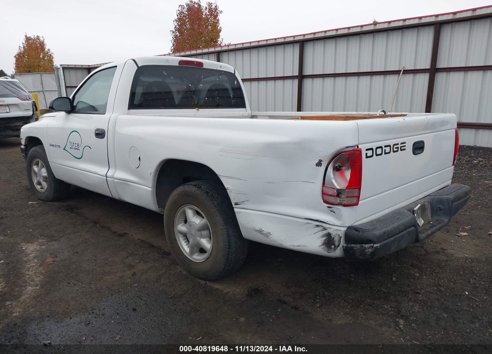 1997 DODGE DAKOTA SPORT VIN: 1B7FL26P0VS247290