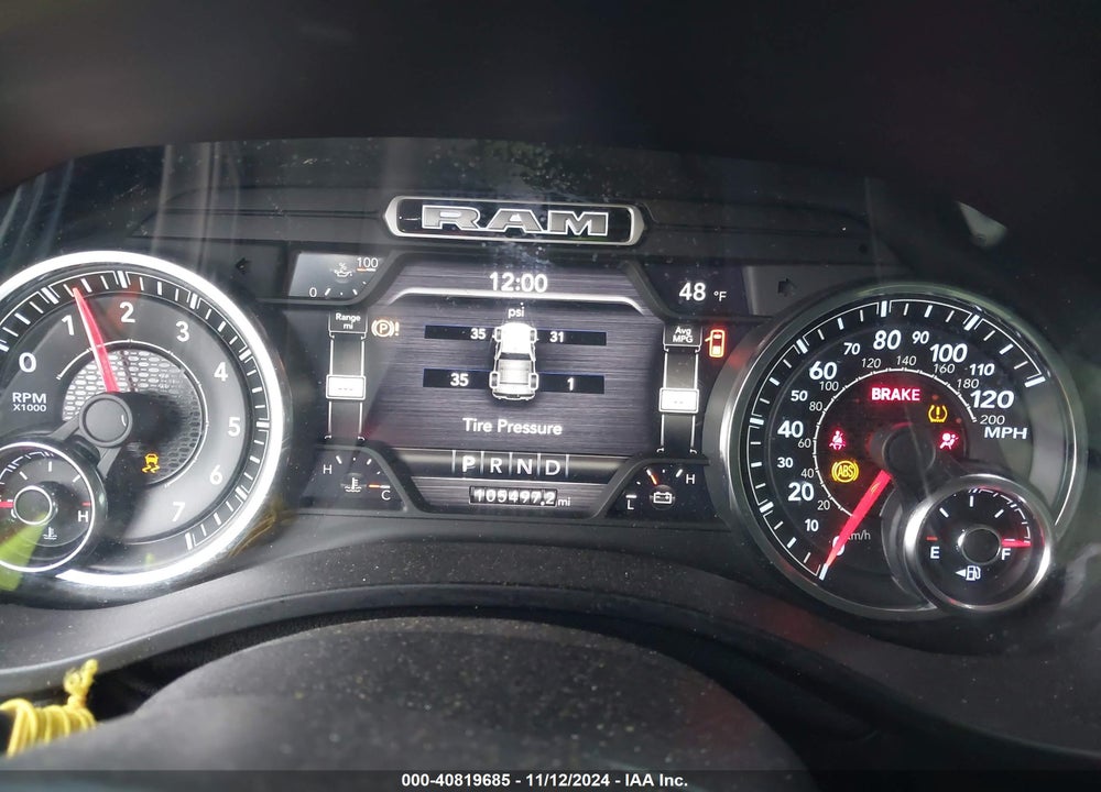 2020 RAM 1500 BIG HORN VIN: 1C6SRFFT8LN125281