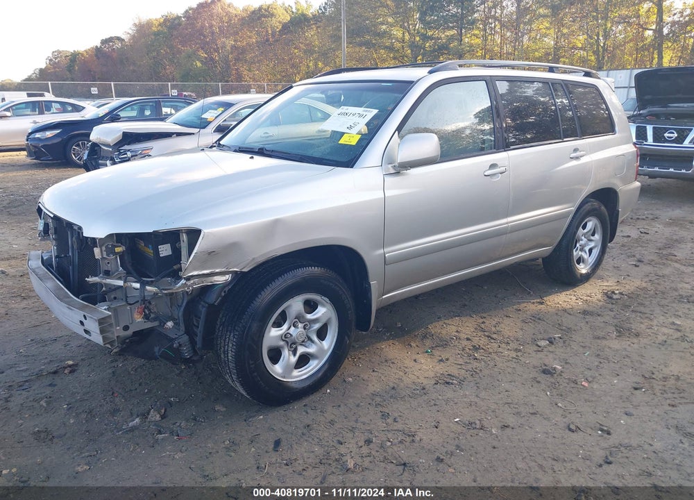 2007 TOYOTA HIGHLANDER VIN: JTEGD21A770165085