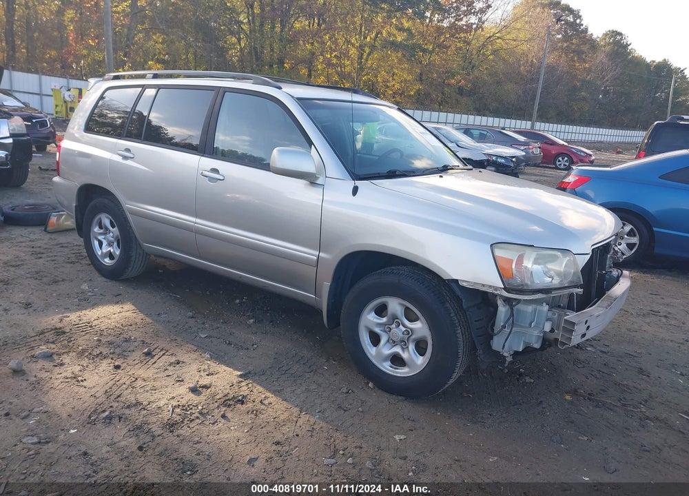 2007 TOYOTA HIGHLANDER VIN: JTEGD21A770165085