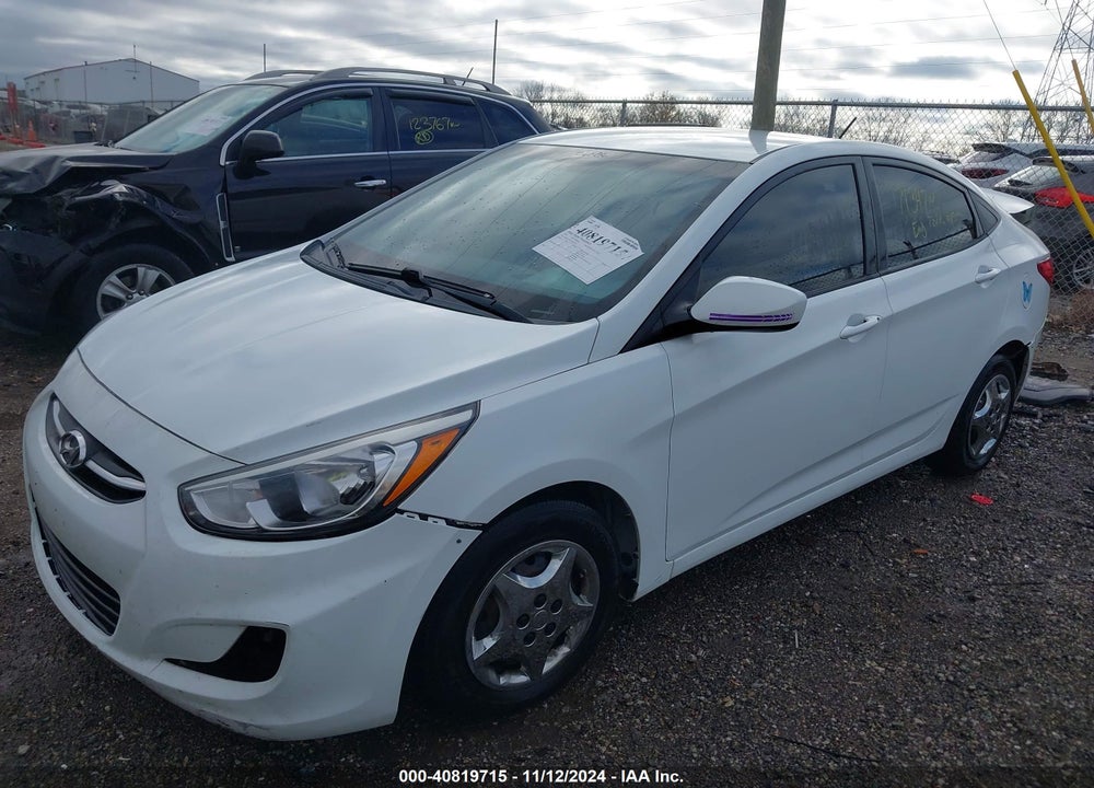 2015 HYUNDAI ACCENT GLS VIN: KMHCT4AE1FU897719