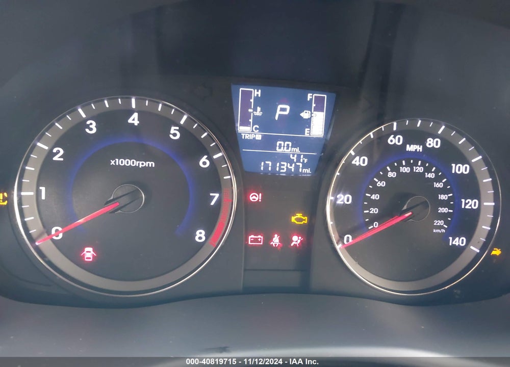 2015 HYUNDAI ACCENT GLS VIN: KMHCT4AE1FU897719
