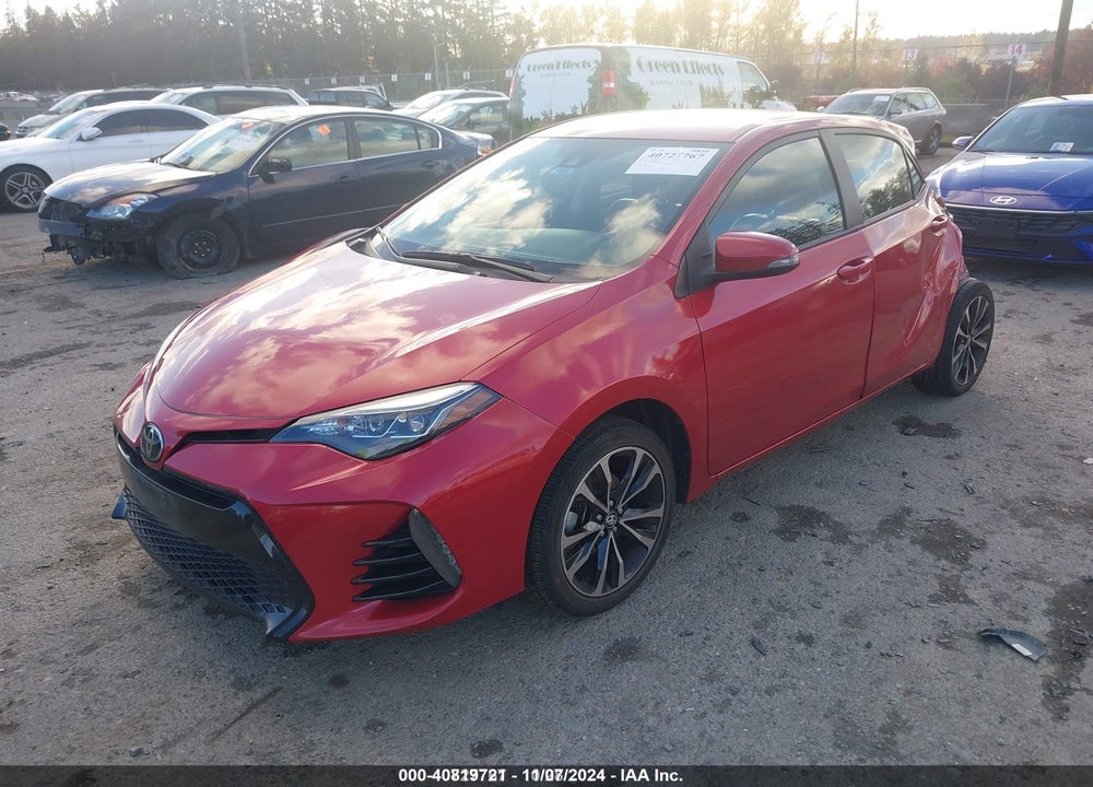 2017 TOYOTA COROLLA SE VIN: 2T1BURHE1HC864493