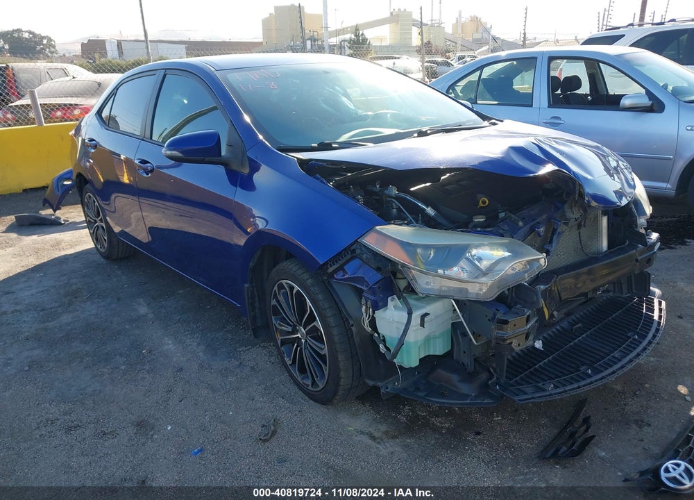 2016 TOYOTA COROLLA S PLUS VIN: 5YFBURHE8GP473520