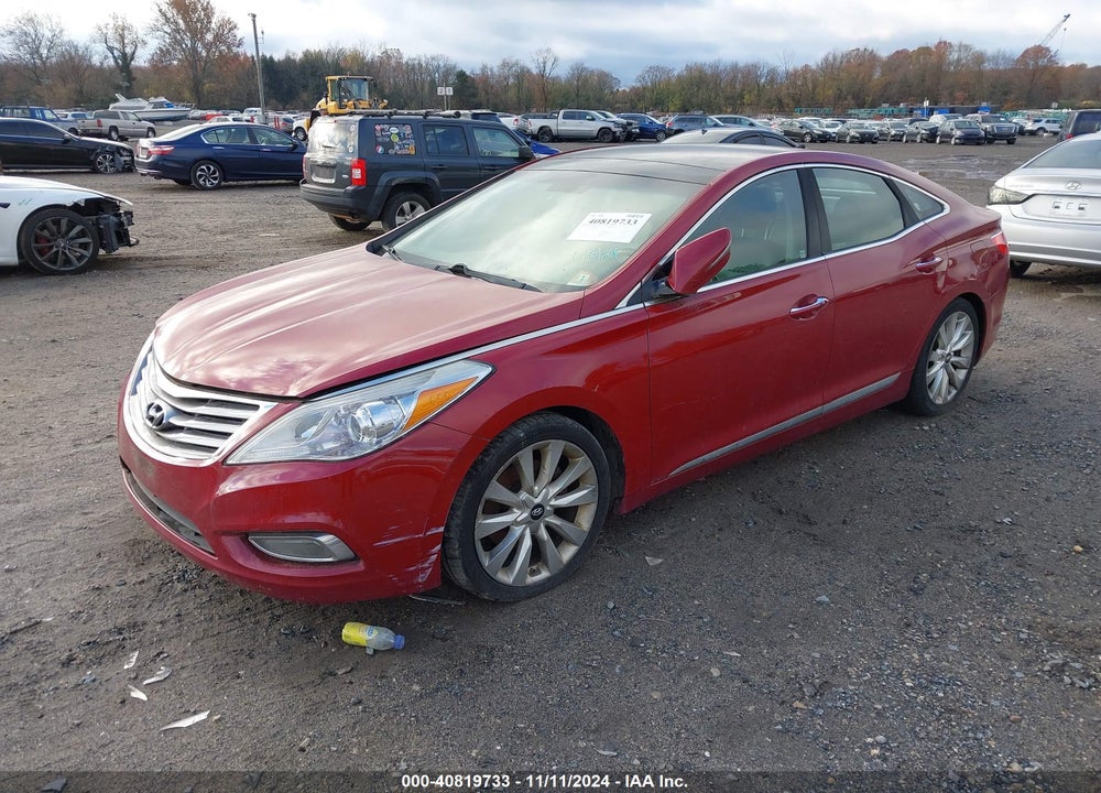 2013 HYUNDAI AZERA VIN: KMHFH4JG5DA249024