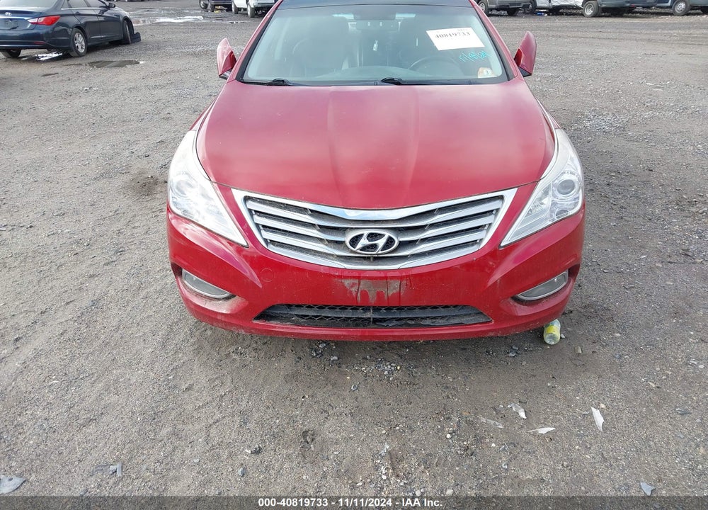 2013 HYUNDAI AZERA VIN: KMHFH4JG5DA249024