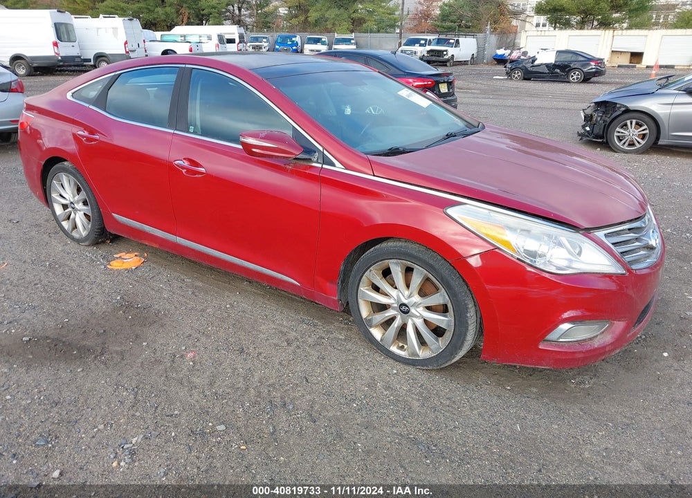 2013 HYUNDAI AZERA VIN: KMHFH4JG5DA249024