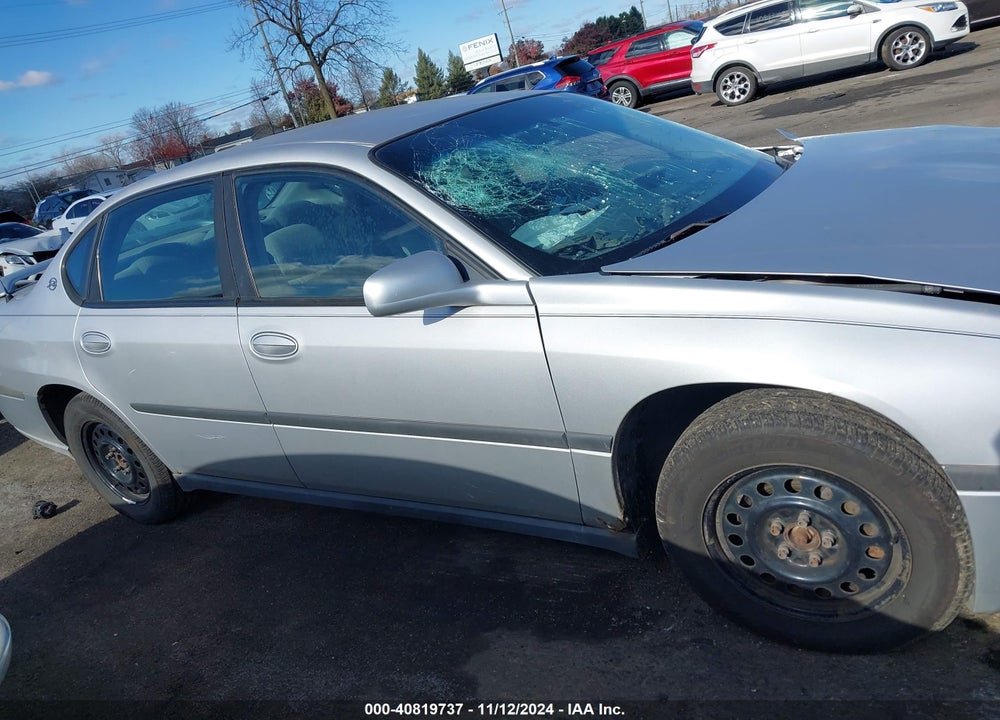 2003 CHEVROLET IMPALA VIN: 2G1WF52E039371595