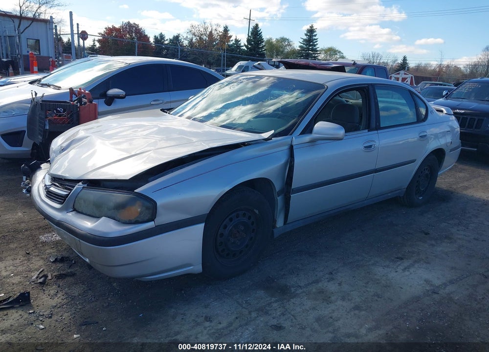 2003 CHEVROLET IMPALA VIN: 2G1WF52E039371595