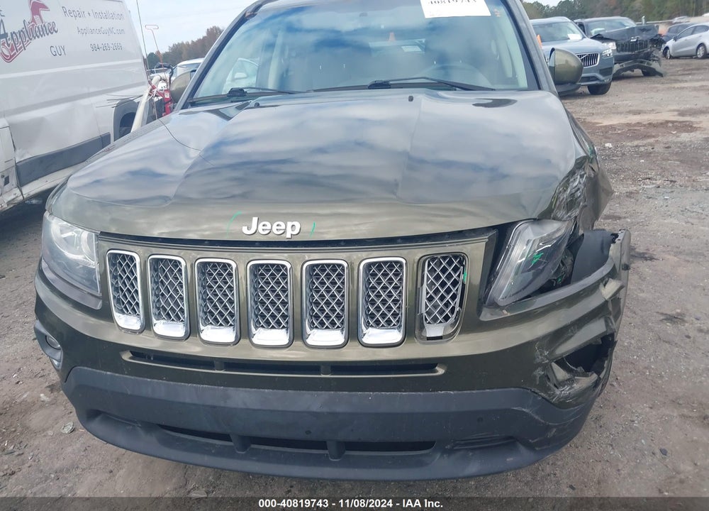 2016 JEEP COMPASS HIGH ALTITUDE EDITION VIN: 1C4NJDEB0GD567252