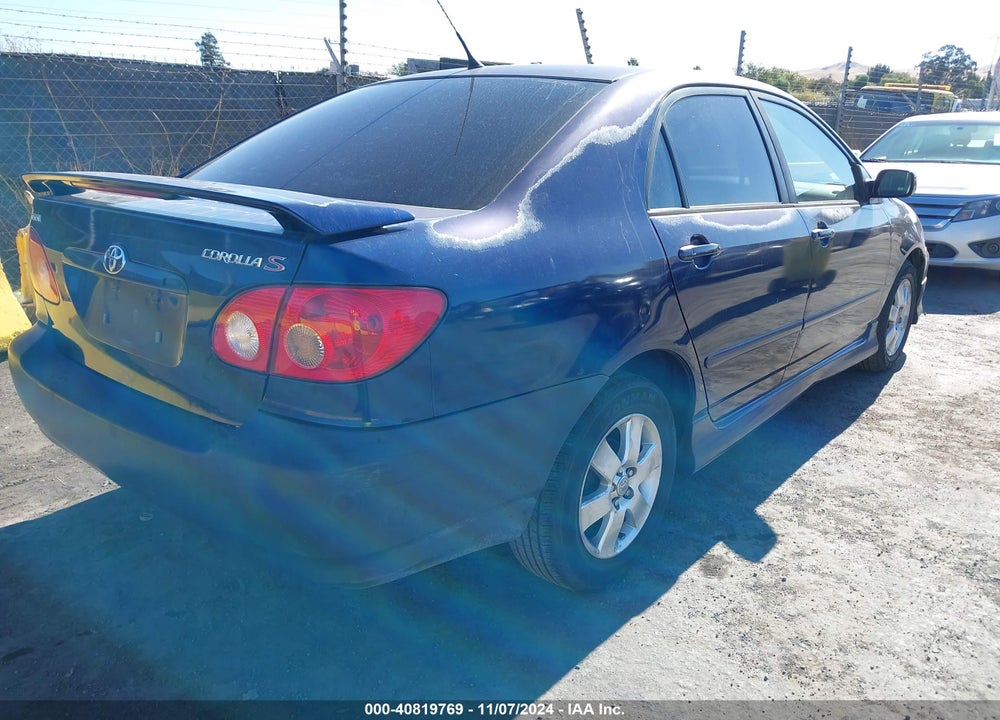 2005 TOYOTA COROLLA S VIN: 1NXBR32E65Z393345