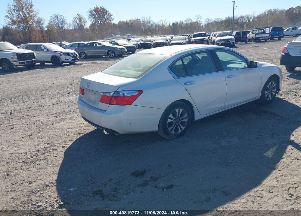 2013 HONDA ACCORD LX VIN: 1HGCR2F37DA060763