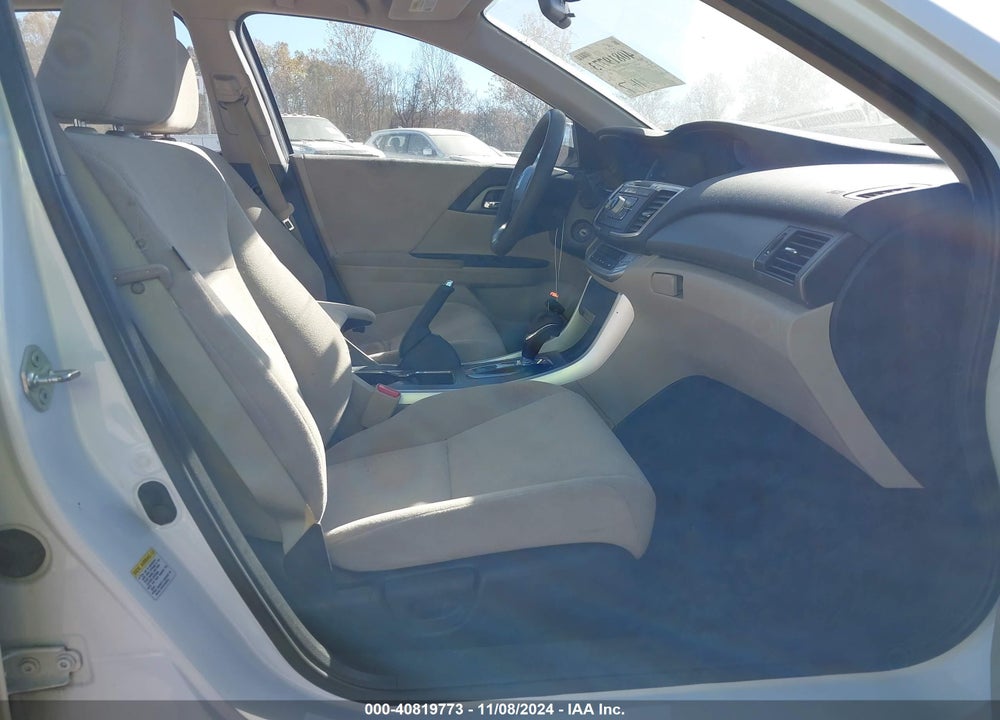 2013 HONDA ACCORD LX VIN: 1HGCR2F37DA060763