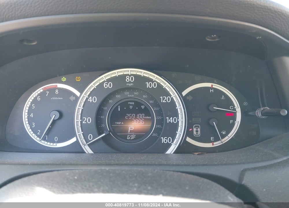 2013 HONDA ACCORD LX VIN: 1HGCR2F37DA060763