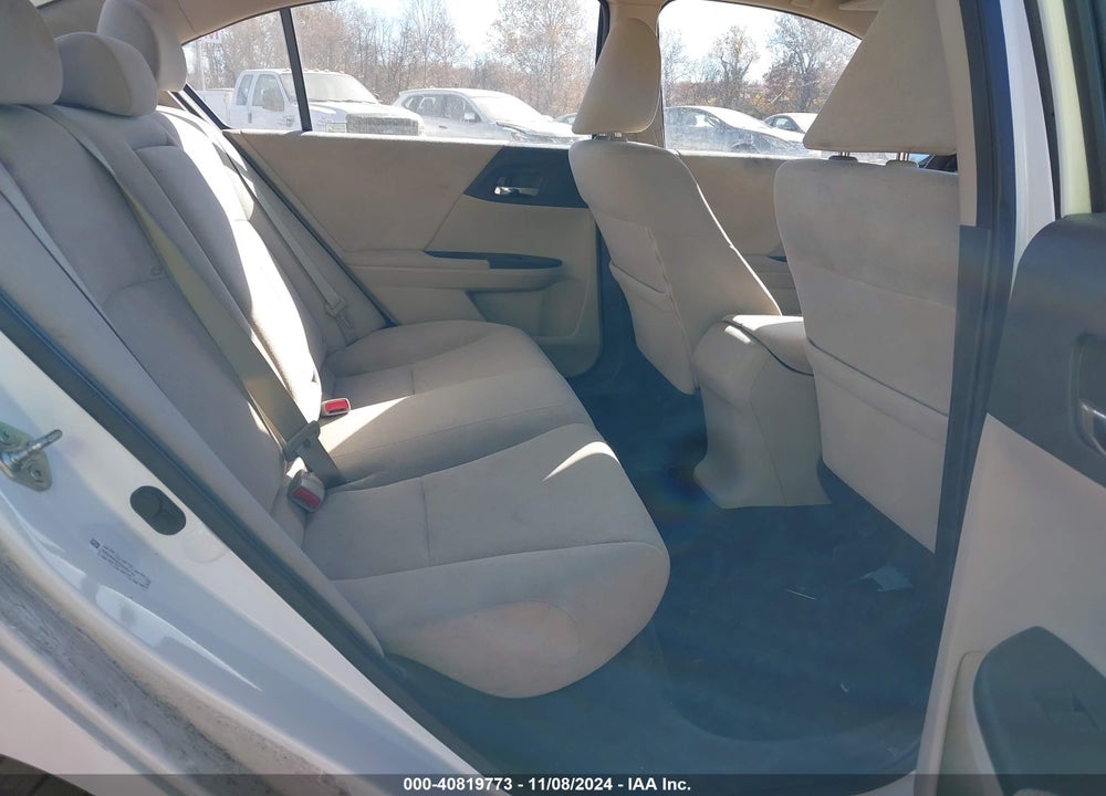 2013 HONDA ACCORD LX VIN: 1HGCR2F37DA060763