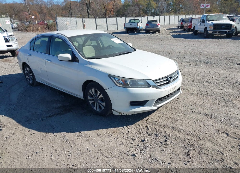 2013 HONDA ACCORD LX VIN: 1HGCR2F37DA060763