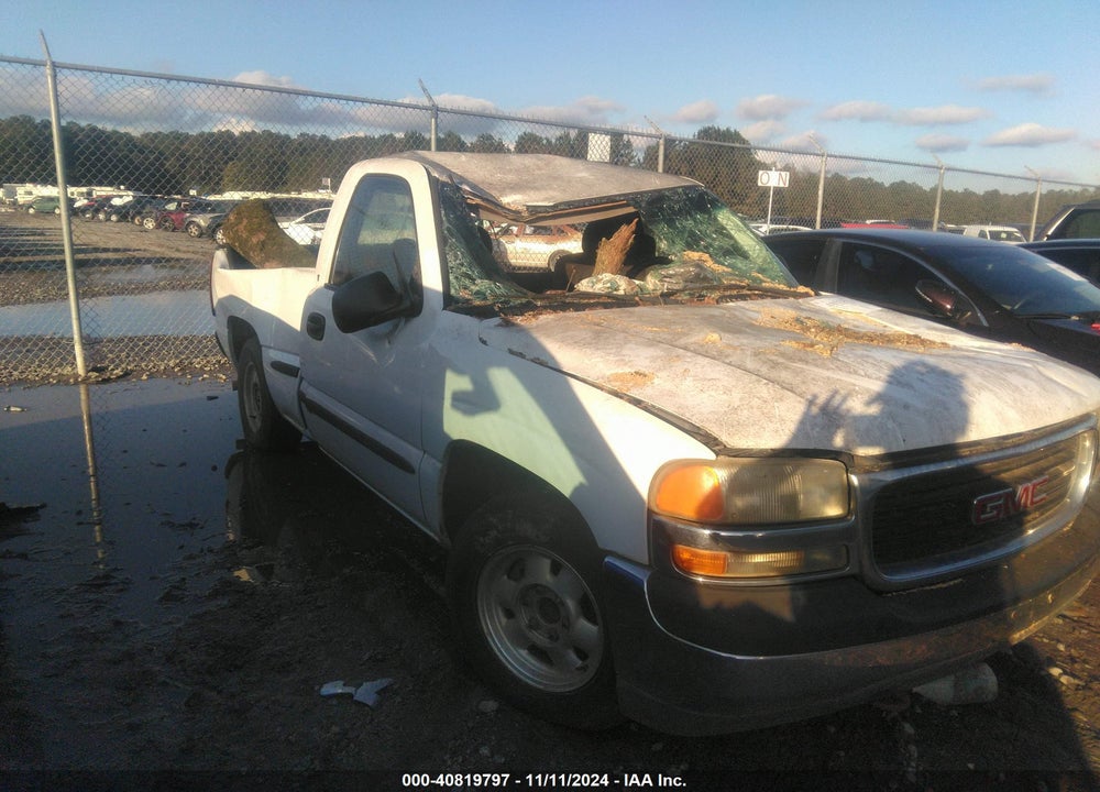 2000 GMC SIERRA 1500 SL VIN: 1GTEC14V6YZ290065