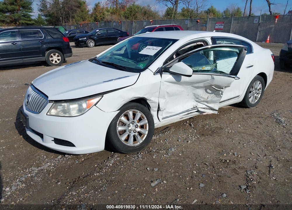 2010 BUICK LACROSSE CX VIN: 1G4GB5EG0AF254961
