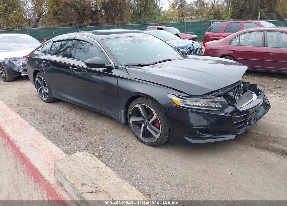 2021 HONDA ACCORD SPORT 2.0T VIN: 1HGCV2F36MA032481