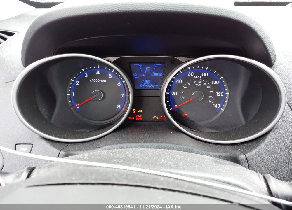 2012 HYUNDAI TUCSON GLS VIN: KM8JU3AC8CU512682