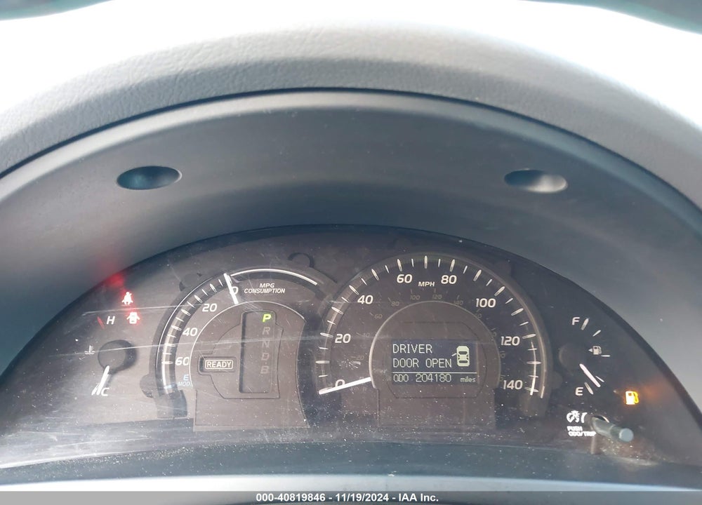 2009 TOYOTA CAMRY HYBRID VIN: JTNBB46K293050747