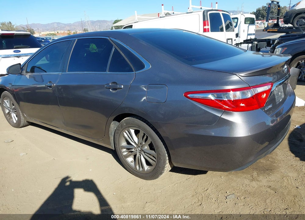 2016 TOYOTA CAMRY SE VIN: 4T1BF1FK3GU544237