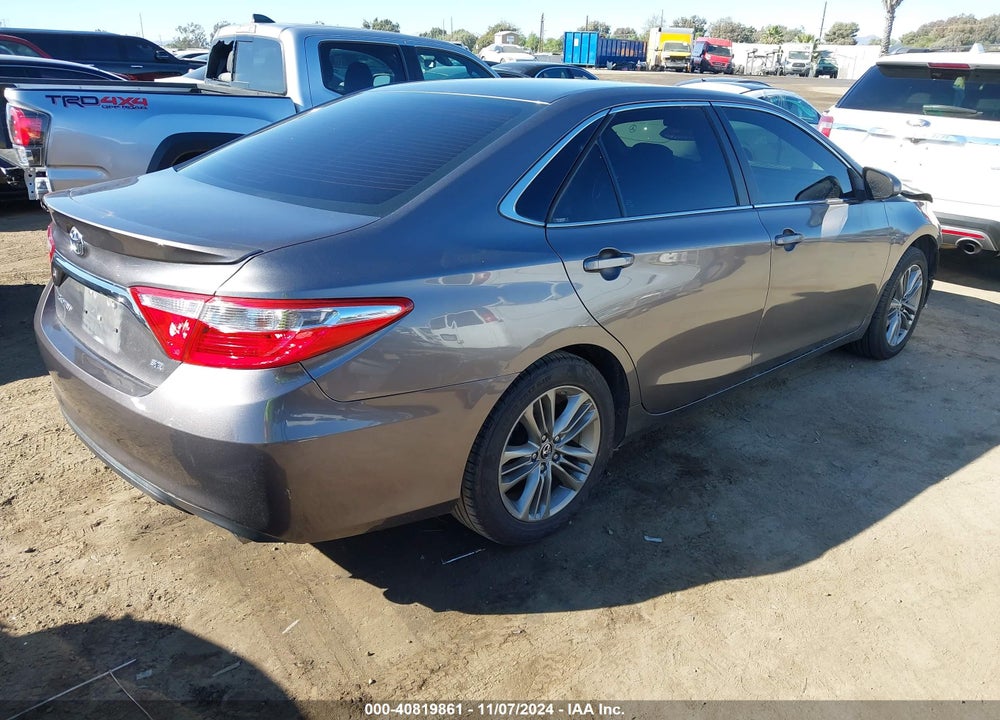 2016 TOYOTA CAMRY SE VIN: 4T1BF1FK3GU544237