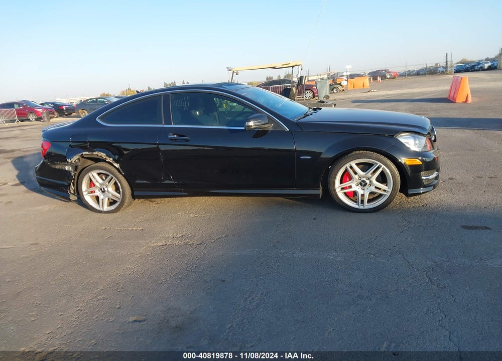 2012 MERCEDES-BENZ C 350 SPORT VIN: WDDGJ5HBXCF891226