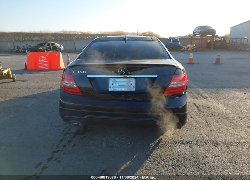2012 MERCEDES-BENZ C 350 SPORT VIN: WDDGJ5HBXCF891226