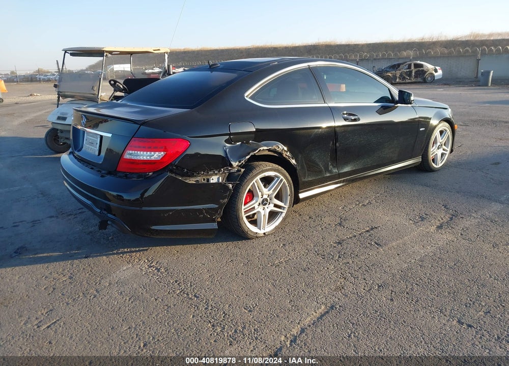2012 MERCEDES-BENZ C 350 SPORT VIN: WDDGJ5HBXCF891226