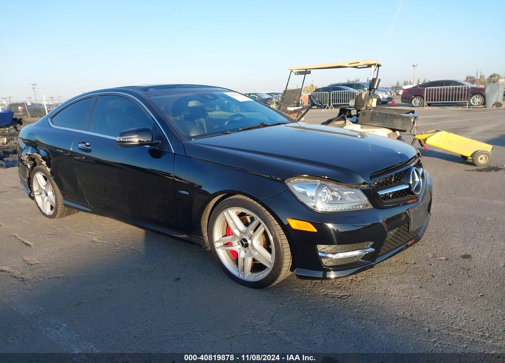 2012 MERCEDES-BENZ C 350 SPORT VIN: WDDGJ5HBXCF891226