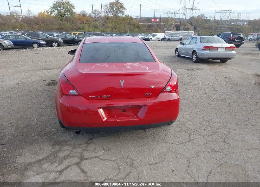 2006 PONTIAC G6 GT VIN: 1G2ZH158464141969