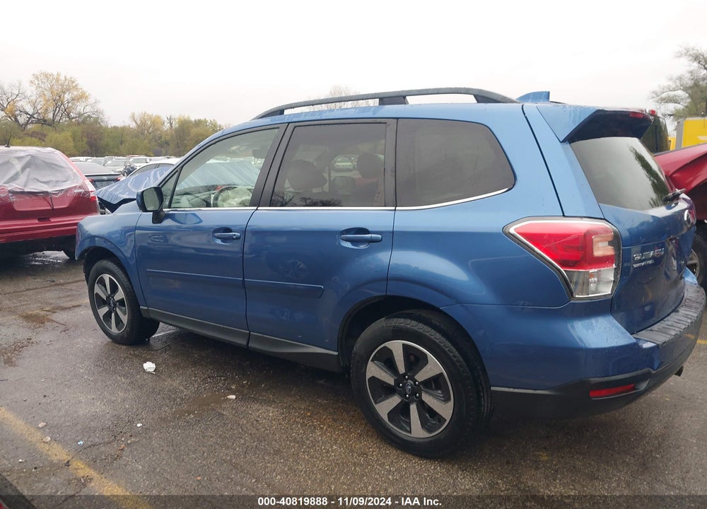 2017 SUBARU FORESTER 2.5I LIMITED VIN: JF2SJALC1HH510552