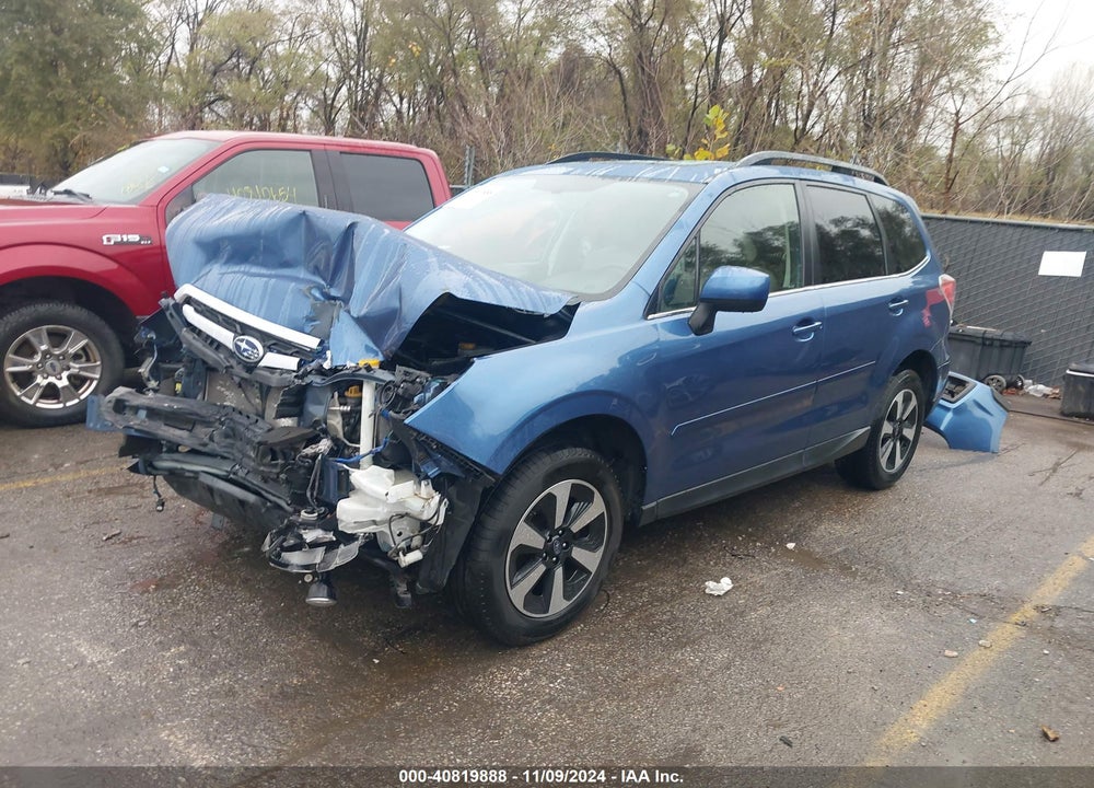 2017 SUBARU FORESTER 2.5I LIMITED VIN: JF2SJALC1HH510552