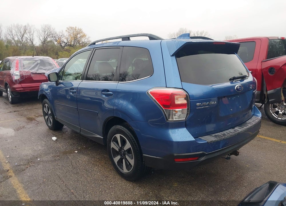 2017 SUBARU FORESTER 2.5I LIMITED VIN: JF2SJALC1HH510552