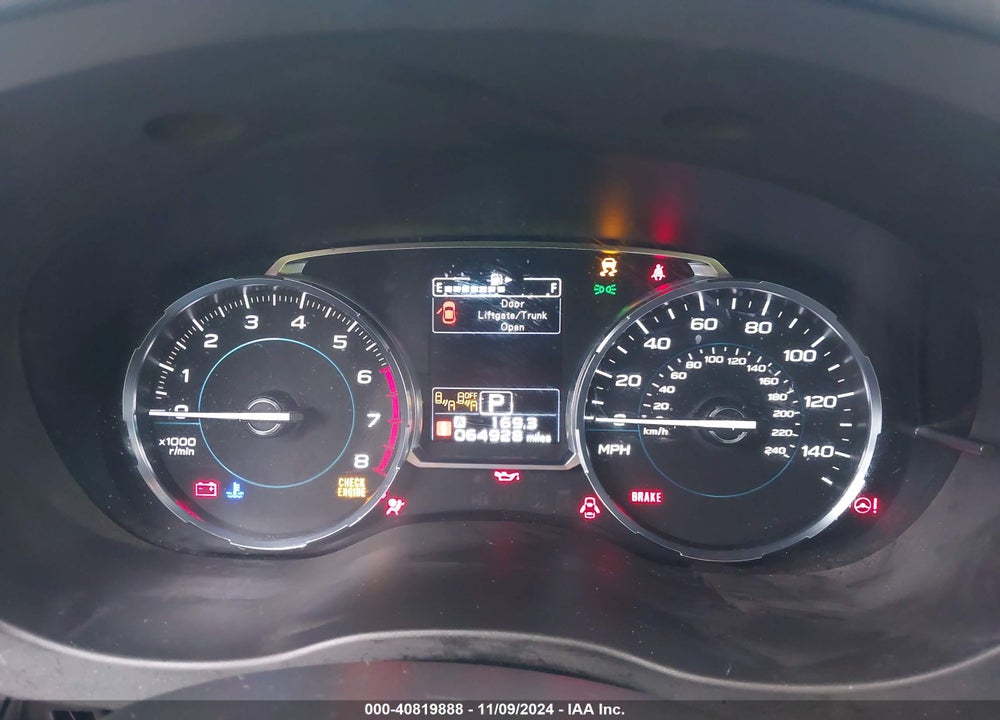 2017 SUBARU FORESTER 2.5I LIMITED VIN: JF2SJALC1HH510552