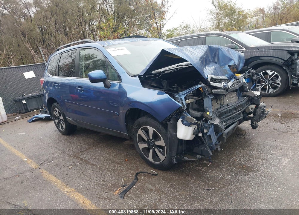 2017 SUBARU FORESTER 2.5I LIMITED VIN: JF2SJALC1HH510552
