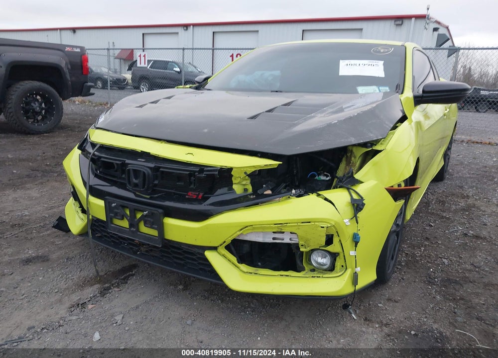 2019 HONDA CIVIC SI VIN: 2HGFC3A50KH750625