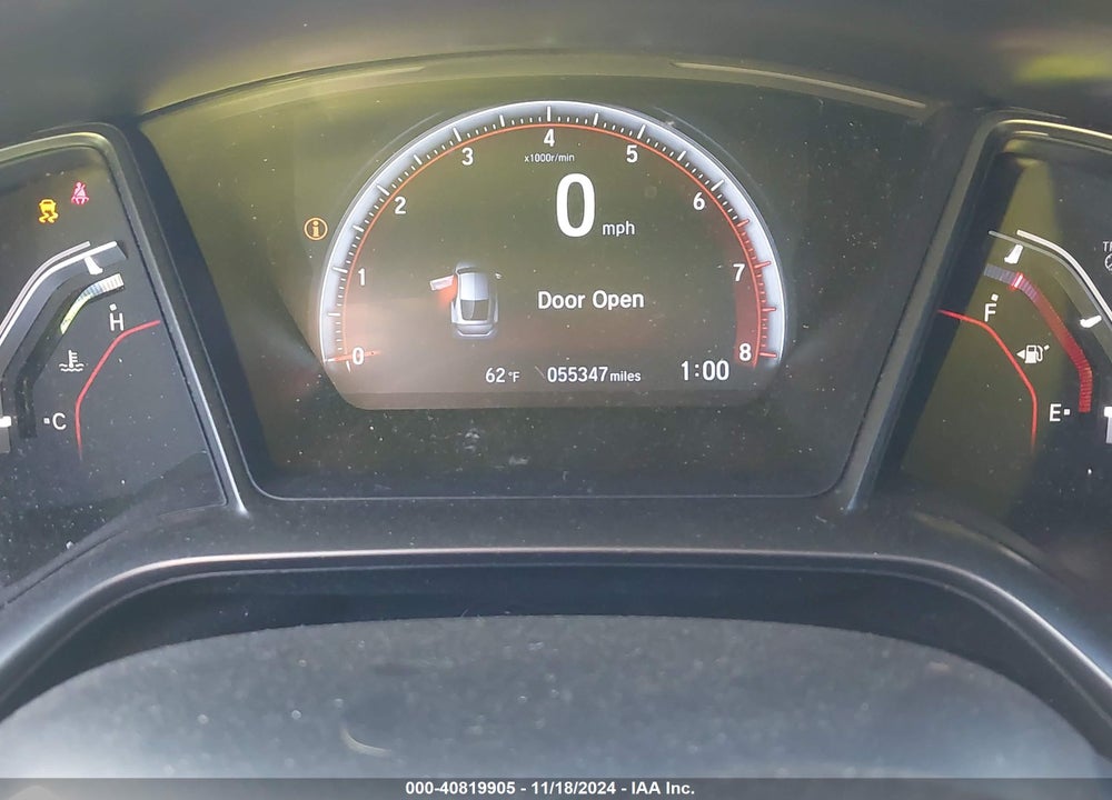 2019 HONDA CIVIC SI VIN: 2HGFC3A50KH750625