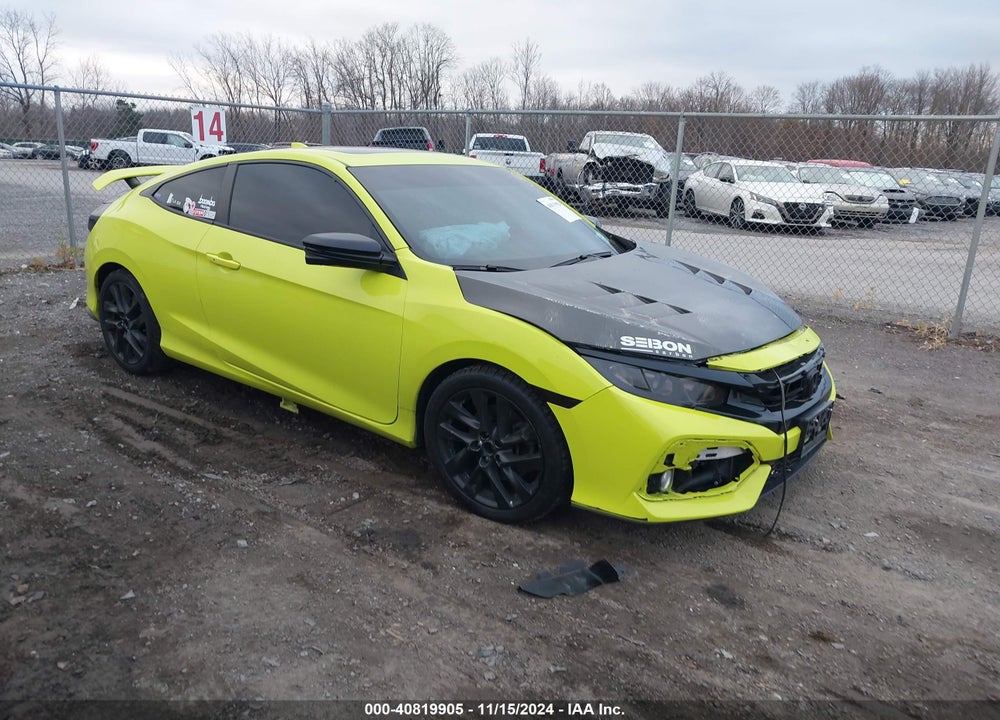 2019 HONDA CIVIC SI VIN: 2HGFC3A50KH750625